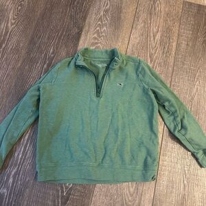 Vineyard vines shep pullover Green Quarter-Zip Sweater